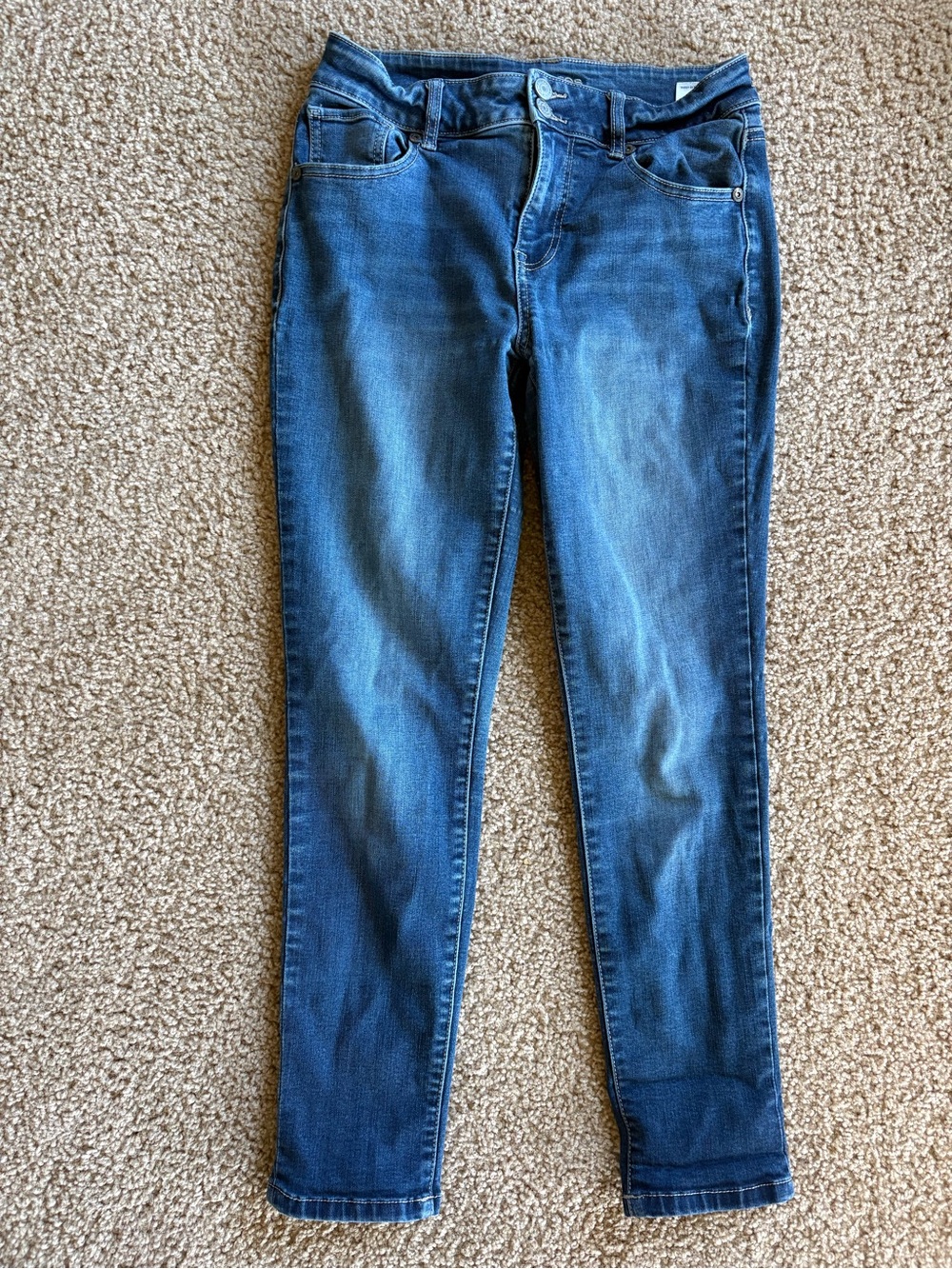 Maurices Women's Dark Blue Skinny Jeans